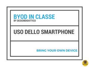 BYOD IN CLASSE